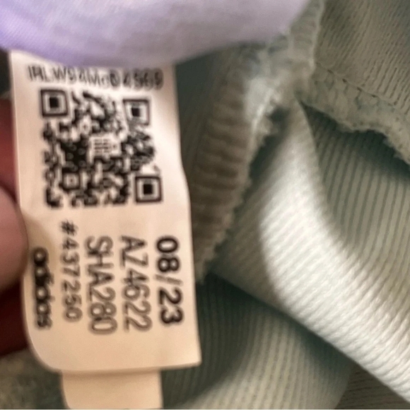 Adidas Light Green Ruffle Bottom Dress Short Sleeve 3/4 Button Sporty Girls 5 - Picture 9 of 9